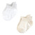 Hudson Baby Non-Skid No-Show Socks, Soft Pink Dot Stripe