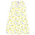 Hudson Baby Cotton Sleeveless Wearable Sleeping Bag, Sack, Blanket, Lemon 1