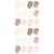 Hudson Baby Cotton Rich Newborn and Terry Socks, Blush Stripe 1