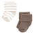 Touched By Nature Organic Cotton Socks, Neutral Stripes 1