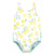 Hudson Baby Baby and Toddler Swimsuit, Mint Lemons 1