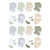 Hudson Baby Cotton Rich Newborn and Terry Socks, Little Lizard 1