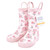 Hudson Baby Rain Boots, Mauve Ditsy Rose