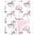 Hudson Baby Plush Blanket with Furry Binding and Back, Carousel Horse