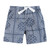 Hudson Baby Shorts Bottoms 4-Pack, Blue Bandana