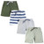 Hudson Baby Shorts Bottoms 4-Pack, Alligator