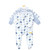 Hudson Baby Cotton Sleep and Play, Multi Color Boy Elephant