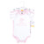Hudson Baby Cotton Bodysuits 3-Pack, Fairy Princess