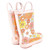 Hudson Baby Rain Boots, Peace Love And Flowers