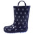 Hudson Baby Rain Boots, Navy Anchors