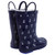 Hudson Baby Rain Boots, Navy Anchors