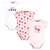 Hudson Baby Cotton Bodysuits 3-Pack, Strawberry Love