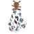 Hudson Baby Animal Face Security Blanket, Bugs