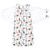 Hudson Baby Convertible Swaddle Sleep Sack, Zoo Animals
