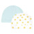 Hudson Baby Cotton Cap and Scratch Mitten Set, Sunshine And Clouds