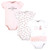 Hudson Baby Cotton Bodysuits 3-Pack, Tutu Cute
