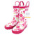 Hudson Baby Rain Boots, Pink Roses