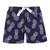 Hudson Baby Shorts Bottoms 4-Pack, Blue Tropical Scene