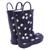 Hudson Baby Rain Boots, Navy Ditsy Daisy
