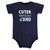 Hudson Baby Cotton Bodysuits 3-Pack, Mint Navy Cuter Version