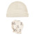 Hudson Baby Cotton Cap and Scratch Mitten Set, Teddy Bears