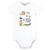 Hudson Baby Cotton Bodysuits 3-Pack, Jungle