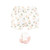 Hudson Baby Bodysuit, Short and Sock, Soft Pink Basic Tulip