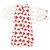 Hudson Baby Convertible Swaddle Sleep Sack, Red Rose