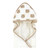 Hudson Baby Cotton Animal Face Hooded Towel, Tan Bear