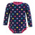 Hudson Baby Rashguard Baby and Toddler Swimsuit, Navy Hearts Baby