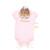 Hudson Baby Cotton Bodysuit, Pant and Shoe Set, Gold Little Princess