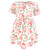Hudson Baby Cotton Dresses, Coral Floral