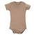 Hudson Baby Cotton Bodysuits 5-Pack, Beige Safari