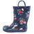 Hudson Baby Rain Boots, Blue Butterfly Floral