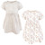 Hudson Baby Cotton Dresses, Pink Taupe Florals