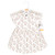 Hudson Baby Cotton Dresses, Pink Taupe Florals