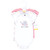 Hudson Baby Cotton Bodysuits 3-Pack, Wild Flower Garden