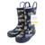 Hudson Baby Rain Boots, Navy Construction
