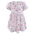 Hudson Baby Cotton Dresses, Pink Purple Pretty Floral