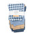 Hudson Baby Cotton Pants and Leggings, Blue Gingham