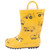 Hudson Baby Rain Boots, Yellow Construction