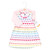 Hudson Baby Cotton Dress and Cardigan Set, Cascading Hearts