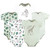 Hudson Baby Cotton Bodysuits 5-Pack, Green Jungle