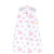 Hudson Baby Plush Sleeping Bag, Sack, Blanket 2pk, Basic Pink Floral