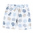 Hudson Baby Shorts Bottoms 4-Pack, Multi Color Boy Elephant