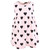 Hudson Baby Cotton Dress and Cardigan Set, Pink Black Heart