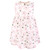 Hudson Baby Cotton Dress and Cardigan Set, Pink Sage Floral