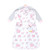 Hudson Baby Long-Sleeve Fleece Sleeping Bag, Basic Pink Floral