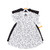 Hudson Baby Cotton Dresses, Black White Flowers