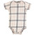 Hudson Baby Cotton Bodysuits 5-Pack, Plaid Bow Tie